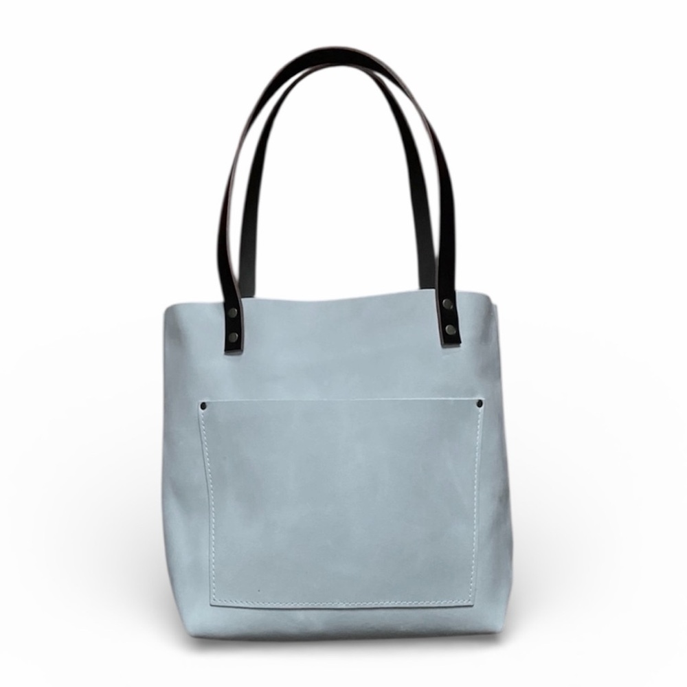 PORTLAND LEATHER Classic Medium Tote Beluga